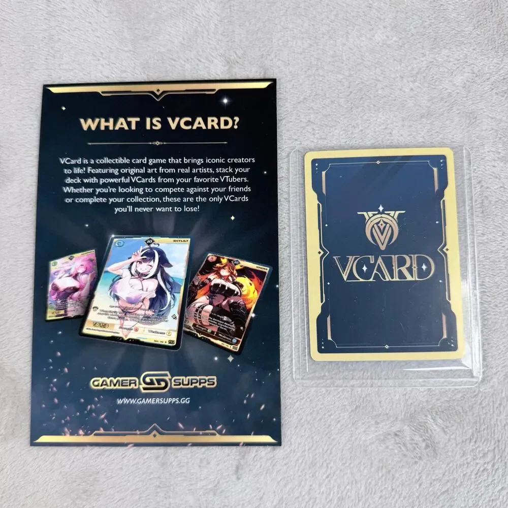 Gamer Supps V-Card TCG Shylily Filian Womp Snack 2024 Promo Card